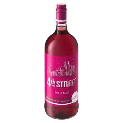 4th Street Natural Sweet Rose Wine 1.5L murukali.com