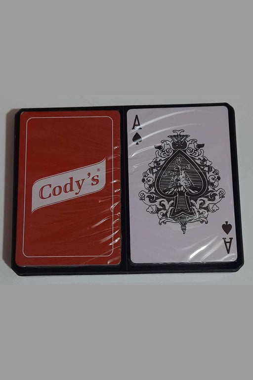 Cody's ALL plastic playing cards (one deck) murukali.com