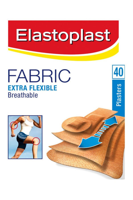 Elastoplast Fabric Extra Flexible Breathable 40 Plasters murukali.com
