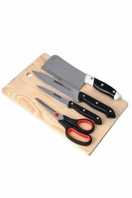 Knife Set with Wooden Small Cutting Board murukali.com