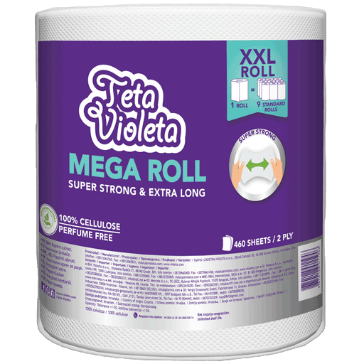 Teta Violetta Mega Roll XXL murukali.com