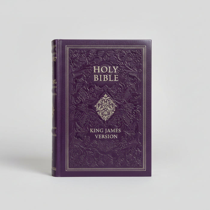 KJV Holy Bible (Ornate Purple Leathersoft)