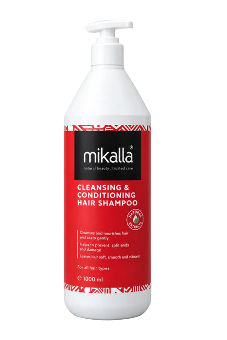Mikalla Cleansing & Conditioning Hair Shampoo 1000ml