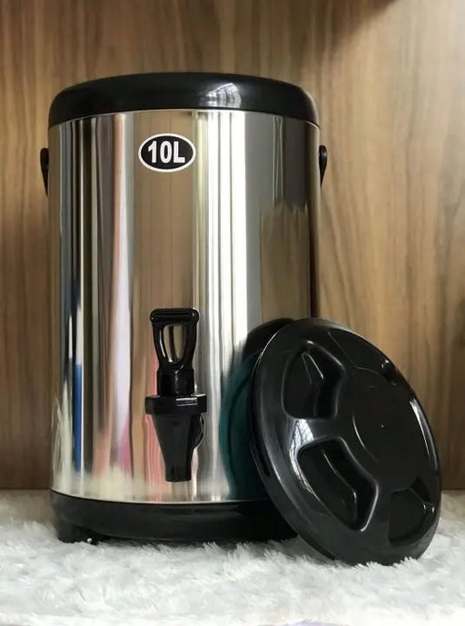 10L Stainless Steel Beverage Dispenser Murukali.com