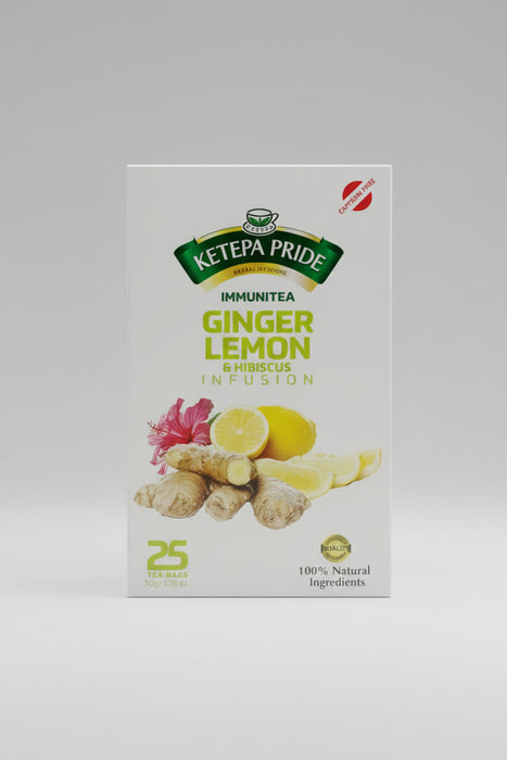 Ketepa Pride Ginger Lemon & Hibiscus Infusion 50g