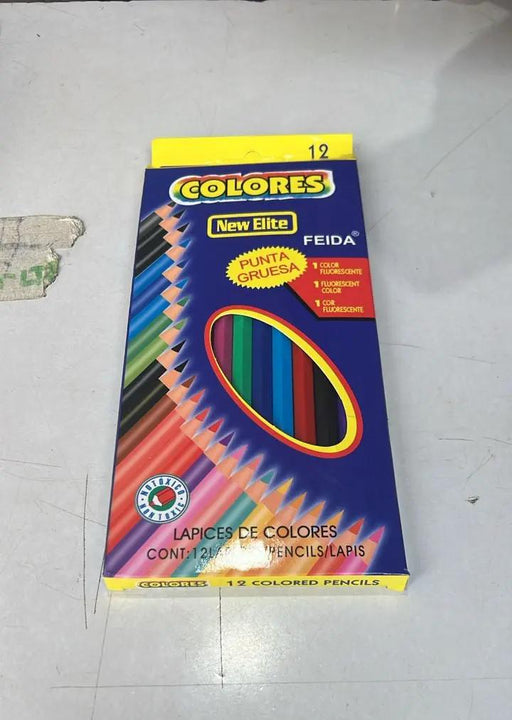 12 New Elite Colored  Pencils Murukali.com
