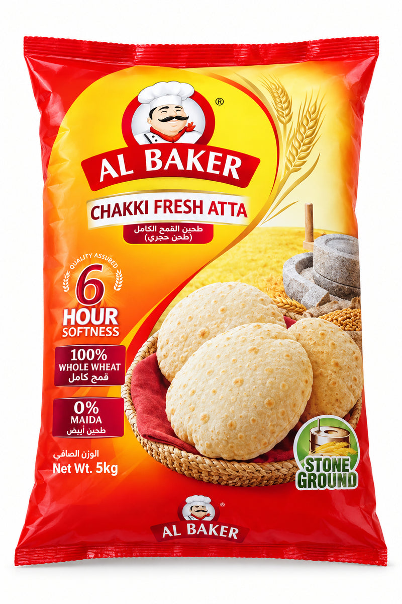 Fortune Chakki Fresh Atta Whole Wheat Flour 5kg
