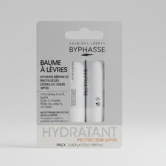 Byphasse Hydrating Lip Balm Duo Pack SPF 30