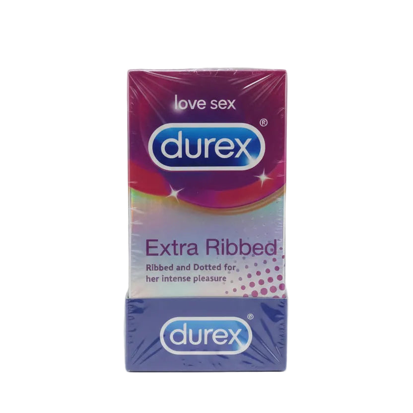 Durex Extra Ribbed Condoms — Murukali.com