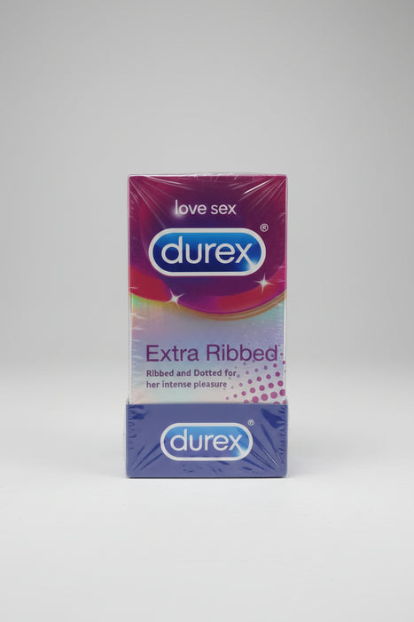 Durex Extra Ribbed Condoms