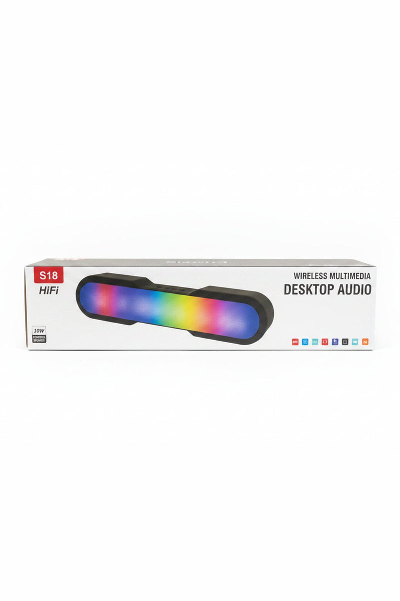 S18 HiFi Wireless Multimedia Desktop Audio Speaker