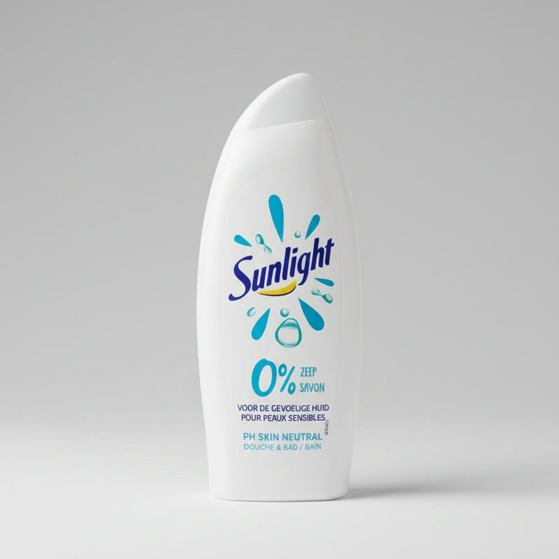 Sunlight 0% Soap Sensitive Skin Shower Gel & Bath