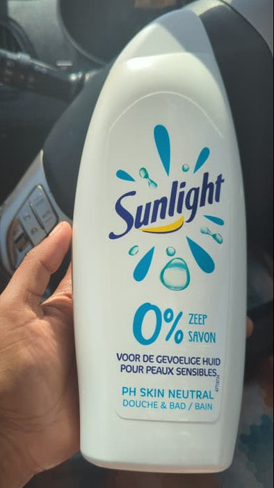 Sunlight 0% Soap Sensitive Skin Shower Gel & Bath
