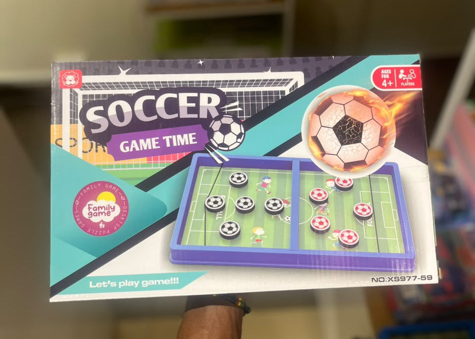 Tabletop Soccer Sling Puck Game