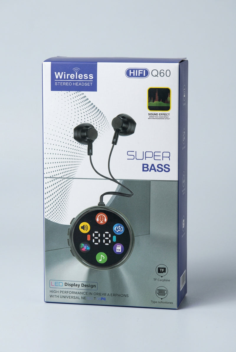 HIFI Q60 Wireless Stereo Headset Super Bass