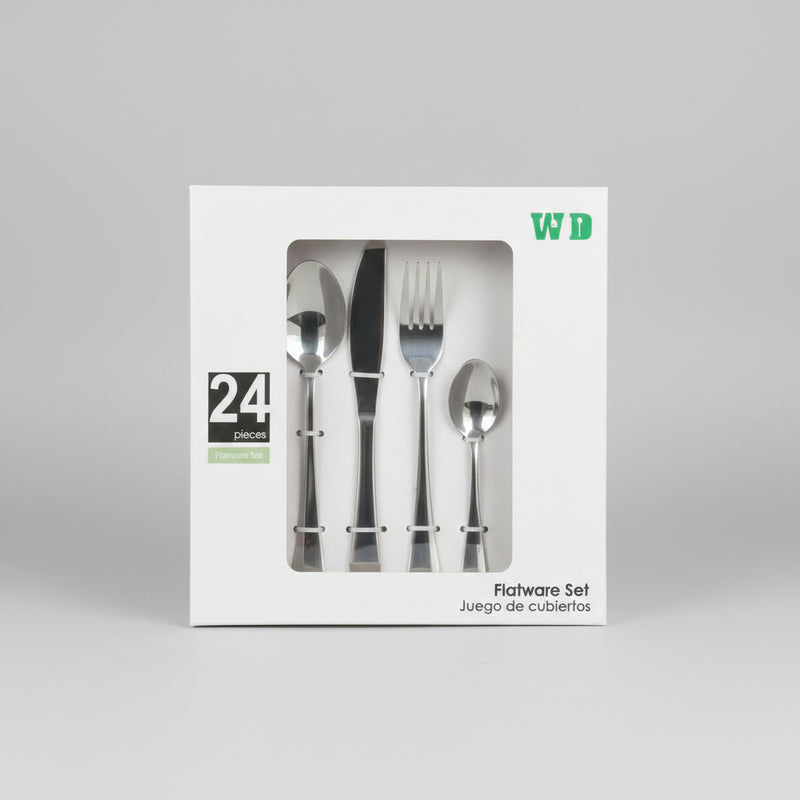 WD 24-teiliges Edelstahl-Besteckset
