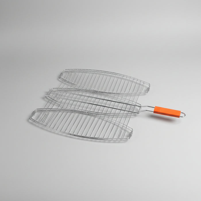 Nice BBQ Barbecue Mesh Fish Grilling Basket