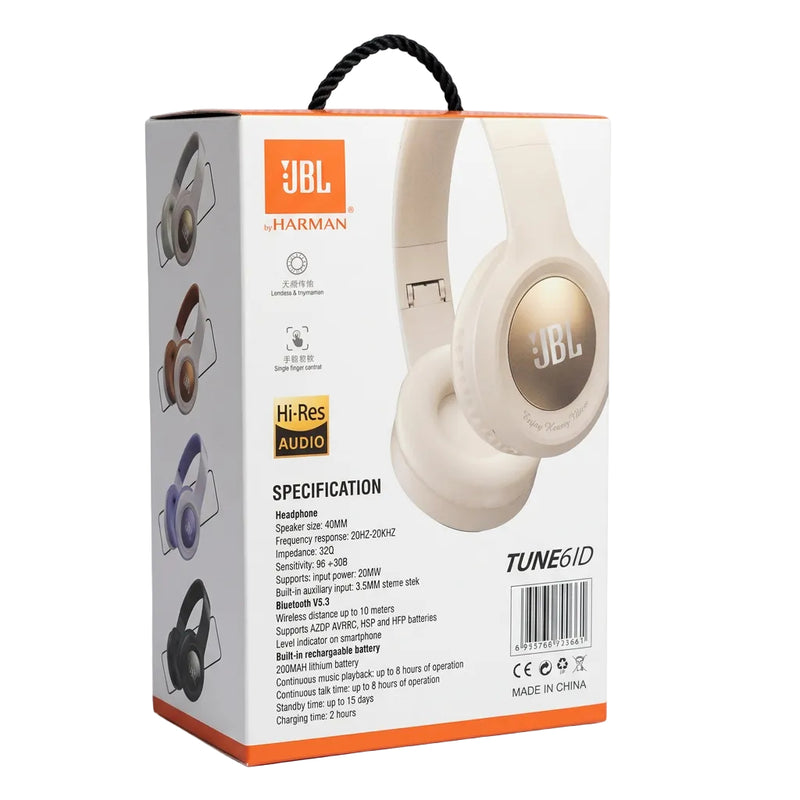JBL Tune 61D Wireless On-Ear Headphones