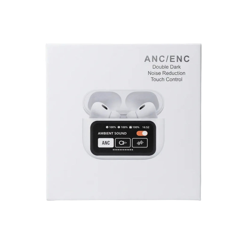 ANC/ENC Smart Touch Screen Wireless Earbuds