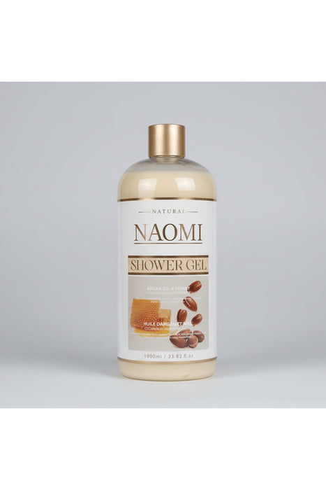 Naomi Natural Shower Gel with Argan Oil & Honey 1000ml