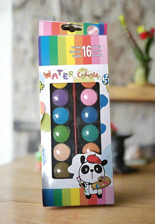 16-color Vuticoon Watercolor Paint Set Murukali.com