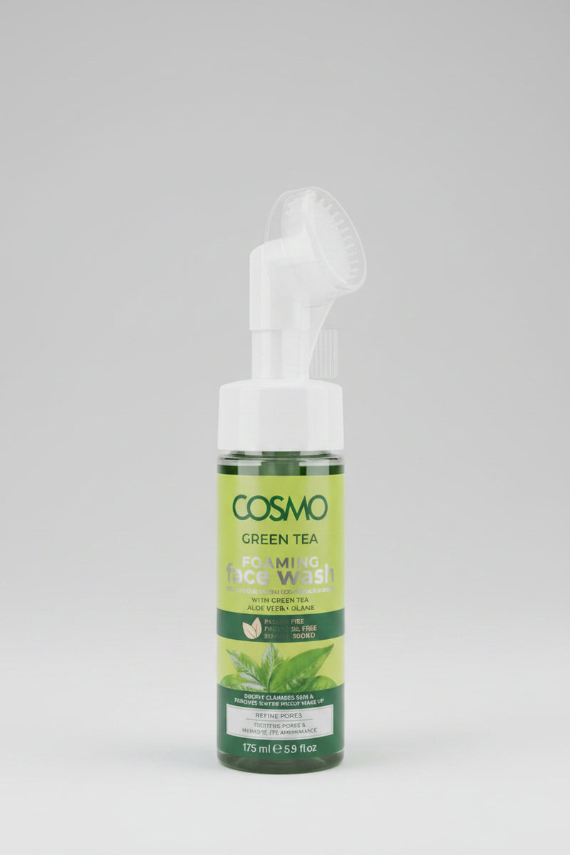 COSMO Green Tea Reinigungsschaum mit integrierter Bürste (175ml)