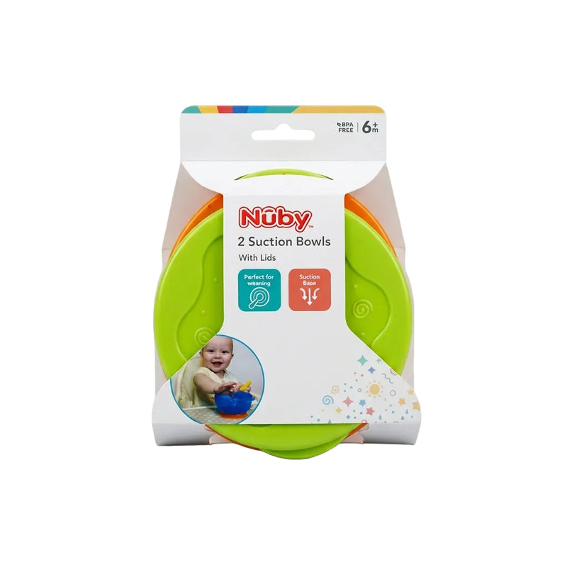 Nûby 2 Suction Bowls