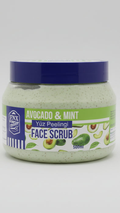 Face scrub avocado&mint 16.91 fl.oz. 500ml