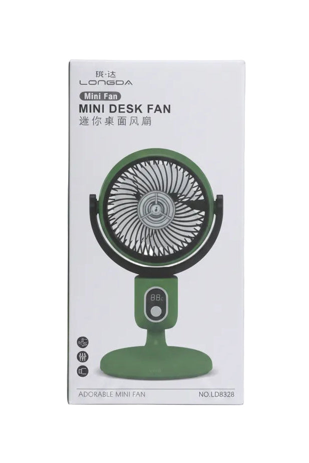 Longda Mini Desk Fan (LD8328)