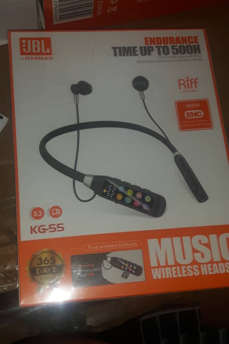 JBL KG-55 Wireless Neckband Earphones