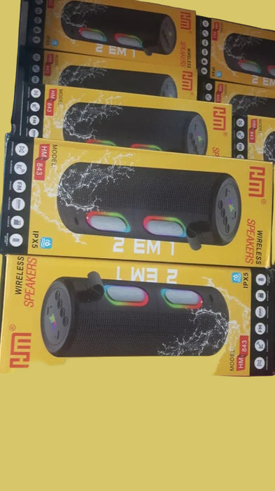 HM-843 Portable Wireless Bluetooth Speaker