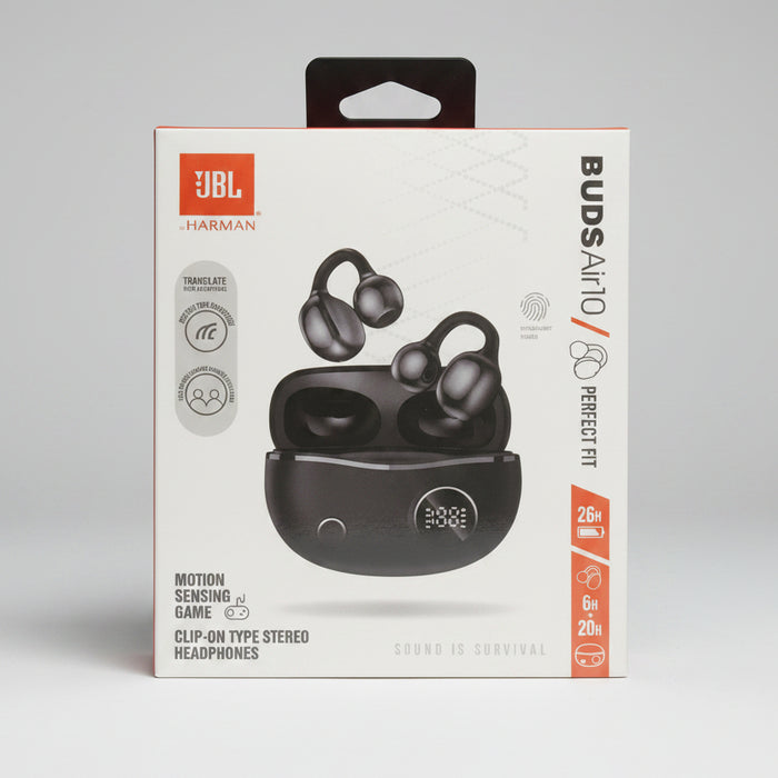 JBL BUDS Air10 Clip-On Type Stereo Headphones