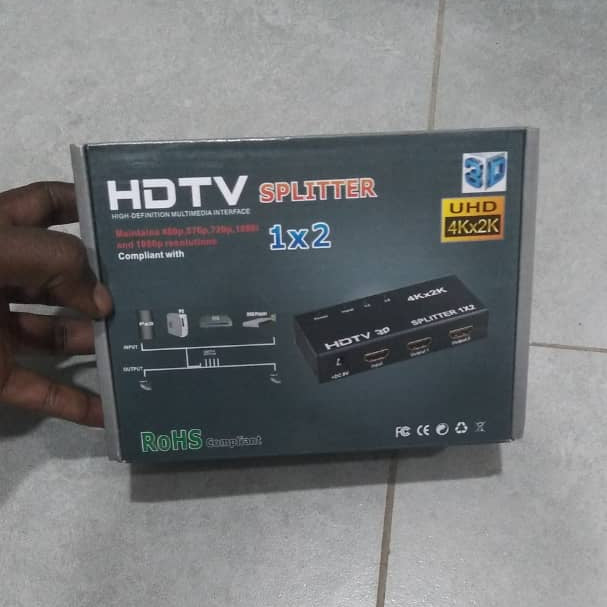 HDTV Splitter 1x2 (UHD 4Kx2K / 3D)