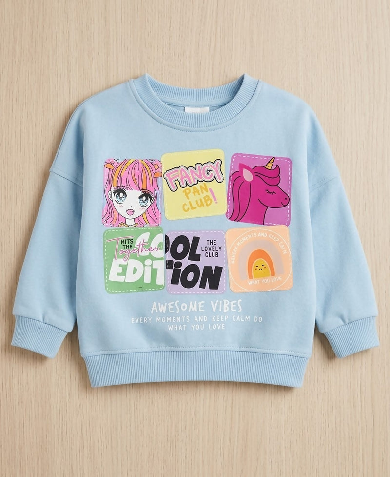 Girls cozy sweatshirt size 2 years