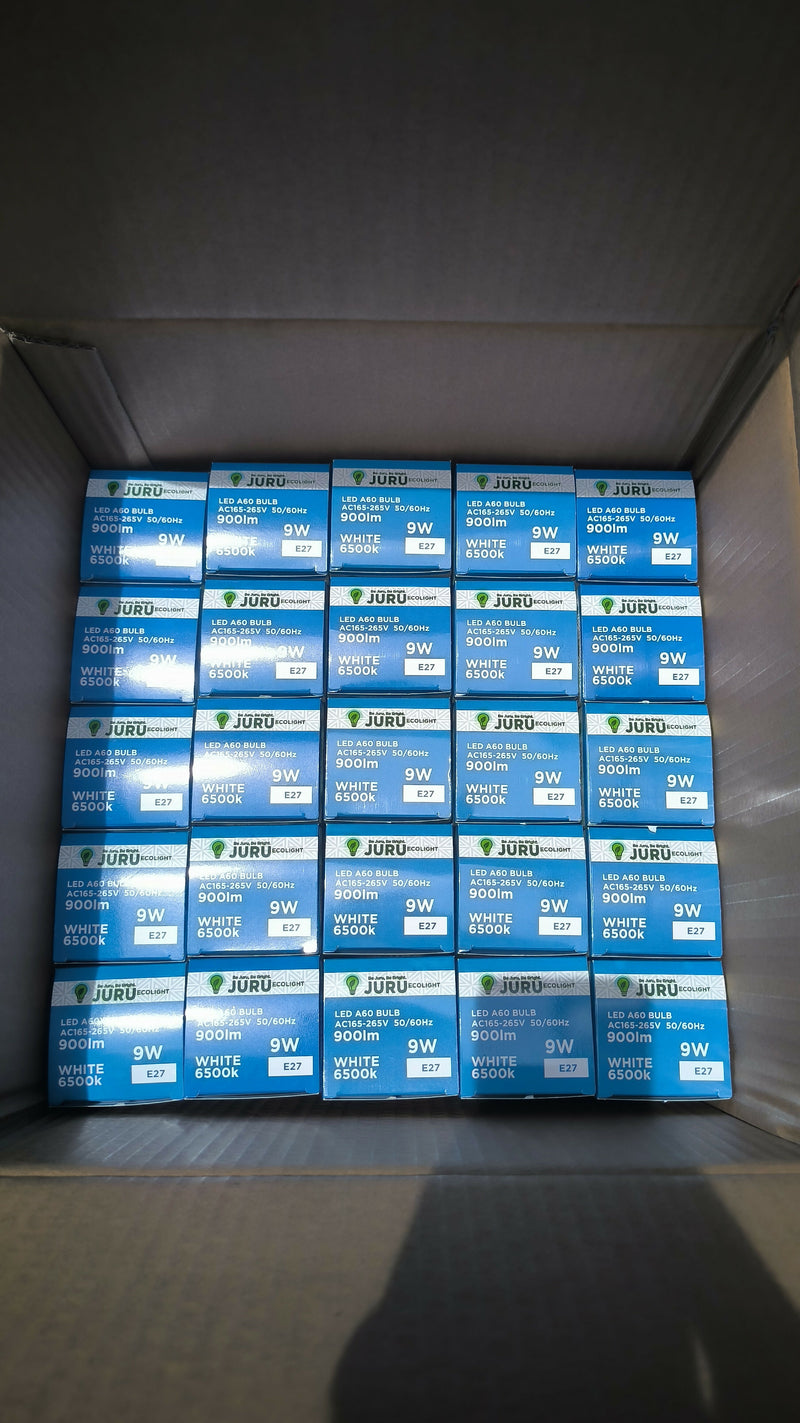 JURU Ecolight LED-Lampe 9 Watt (10 Stk.)