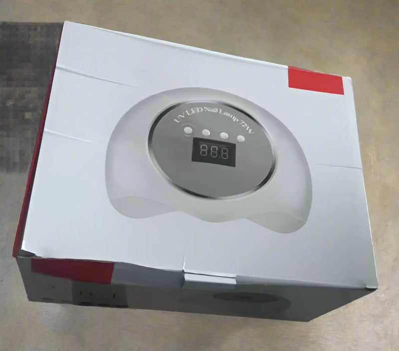 2-in-1 LED/UV Lamp, Model BQ  Used for Curing Gel Nail Polish Murukali.com