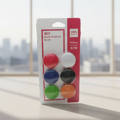 Magnetic Buttons (or Whiteboard Magnets)