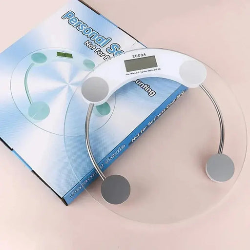 2003A Digital Personal Weighing Scale – Tempered Glass LCD Display Murukali.com