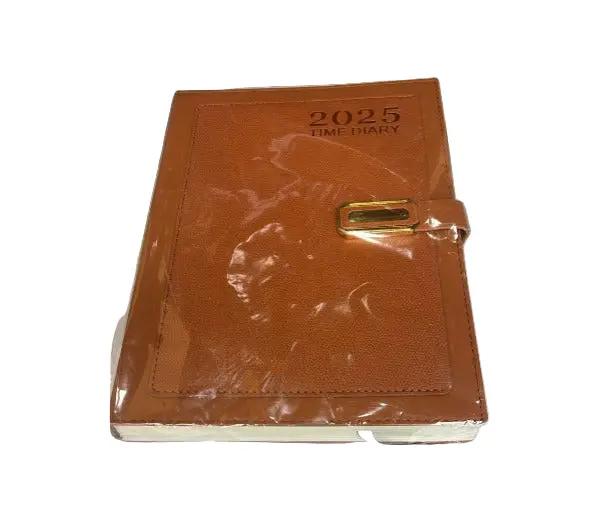 2025 Time Diary with Leather Cover Murukali.com