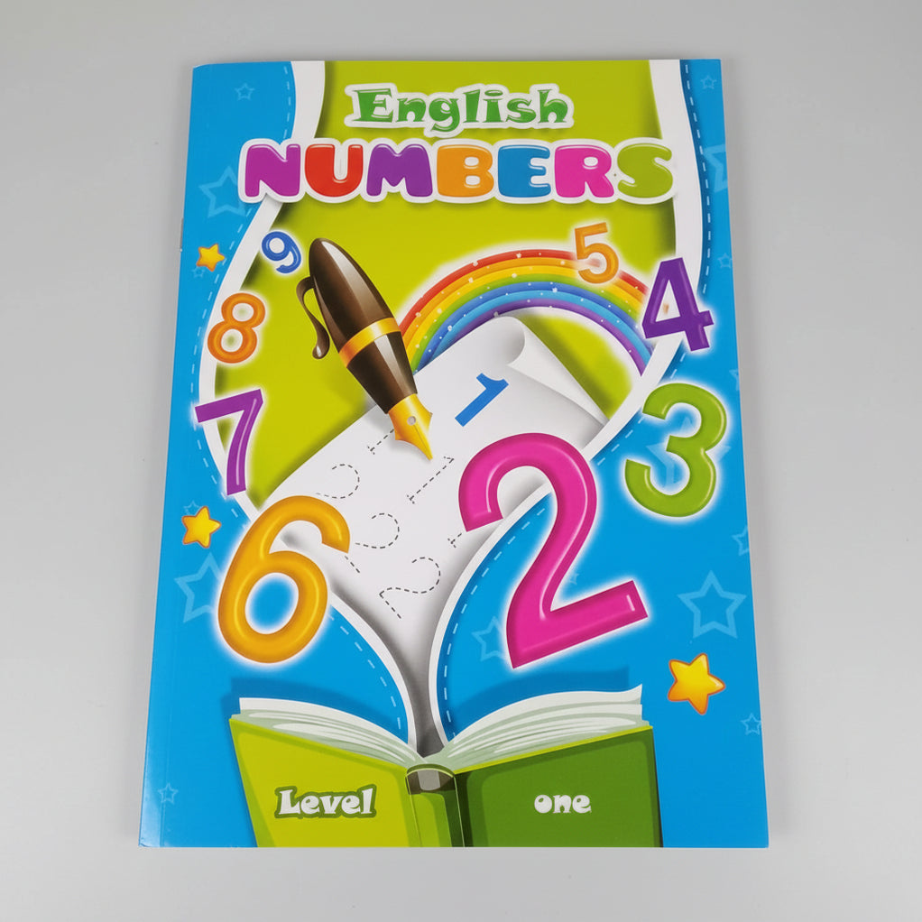 English Numbers Level One Activity Book — Murukali.com