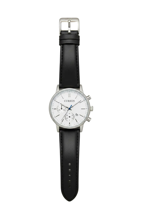 Curren Minimalist Silver Dial Men's Watch