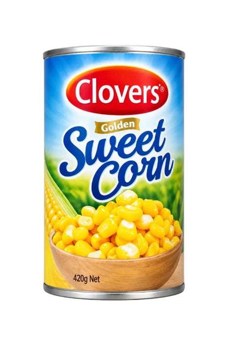 Clovers Golden Sweet Corn 420g