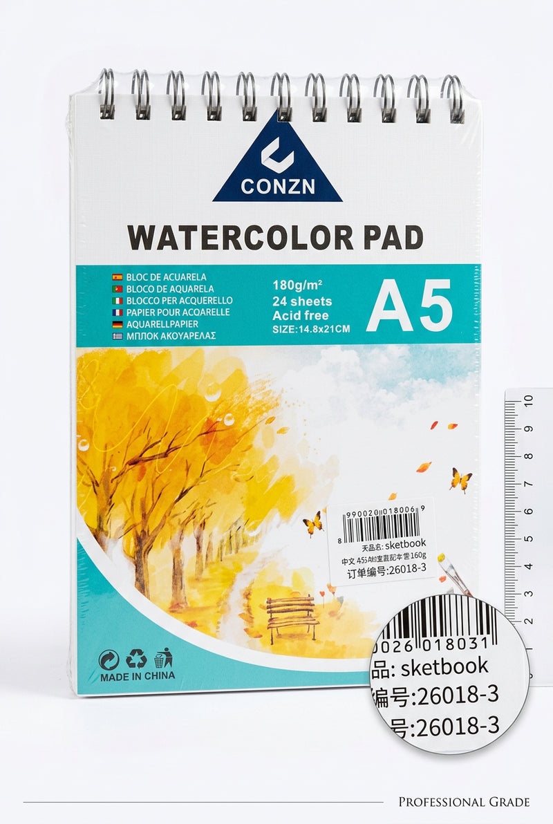 CONZN A5 Watercolor Pad