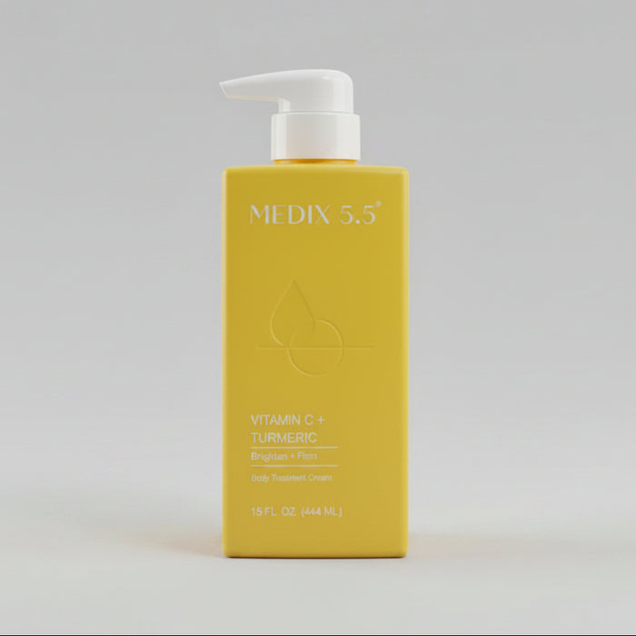 Medix 5.5 Vitamin C + Turmeric Brighten & Firm Body Treatment Cream - 444ml