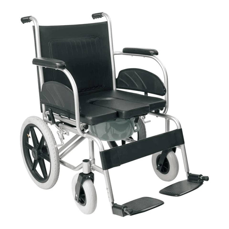 Mobile Commode Wheelchair