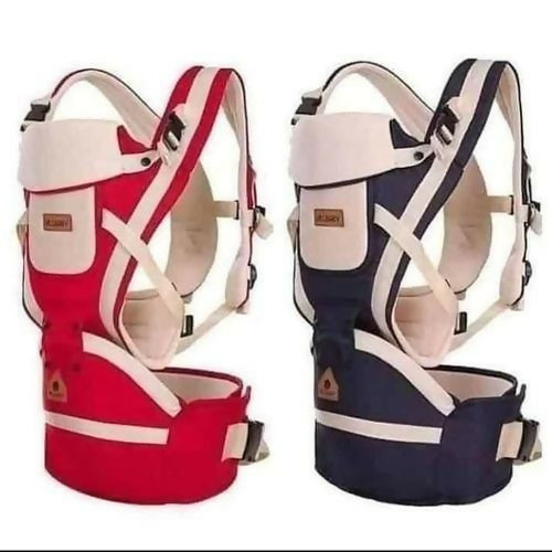 Hip seat baby carrier