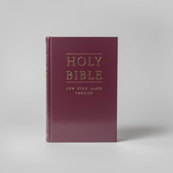 NKJV Holy Bible (Burgundy Hardcover)
