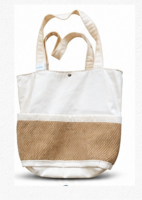 Canvas & Jute Tote