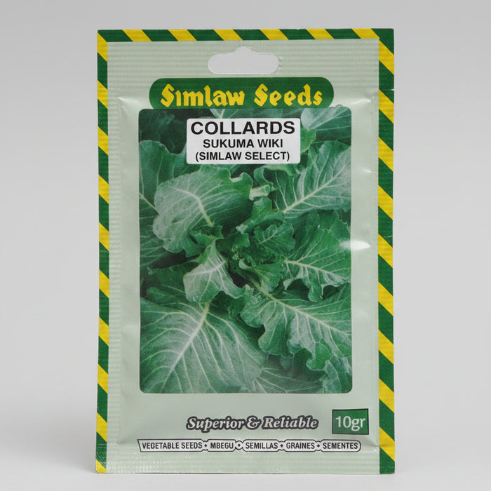Collards Sukuma Wiki Seeds 10gr