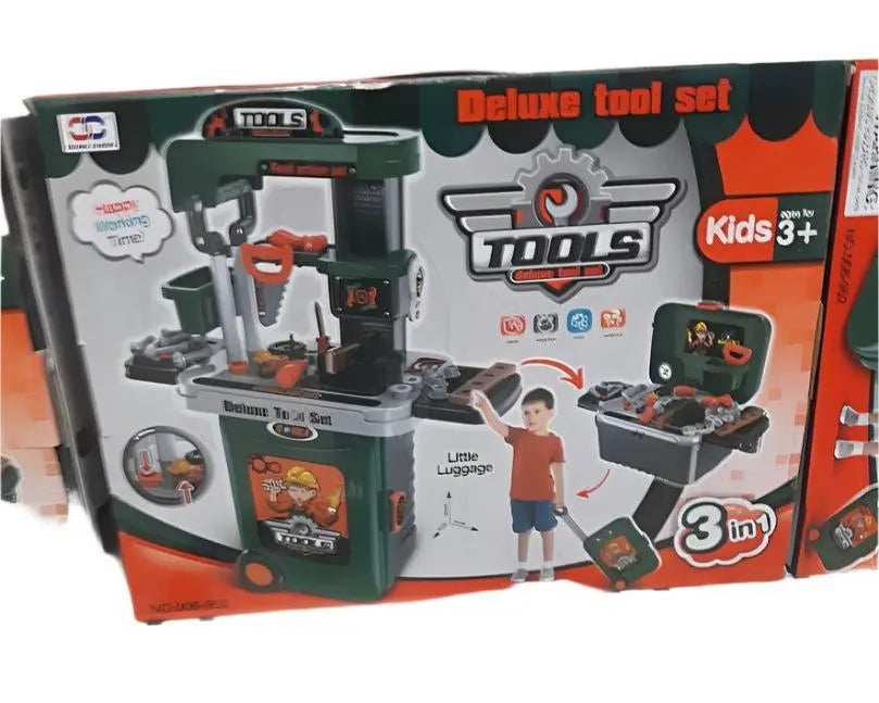 3-in-1 Deluxe Repairman Toy Set – Pretend Play Tool for Children murukali.com